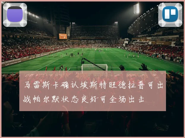 马雷斯卡确认埃斯特旺德拉普可出战帕尔默状态良好可全场出击